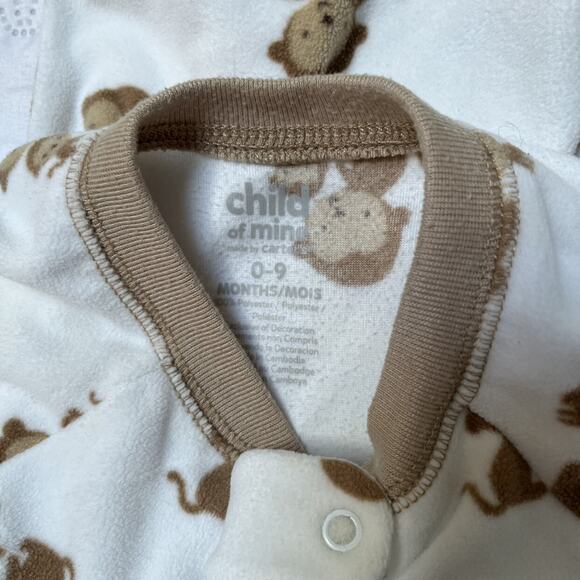 Carter's Wearable Fleece Sleep Sack Size 0-9m - Picture 4 of 5